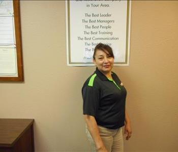 Emma Diaz, team member at SERVPRO of Northeast Dallas